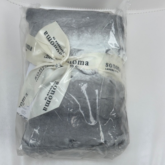 Sonoma Lavender Spa Heat Wrap Platinum Angora Microwaveable Heat Pad Silver NEW - Picture 15 of 16